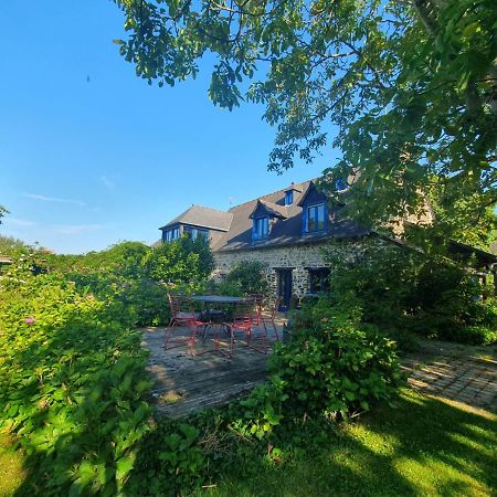 Maison En Pierre Dans Son Nid De Verdure Roz-Landrieux المظهر الخارجي الصورة